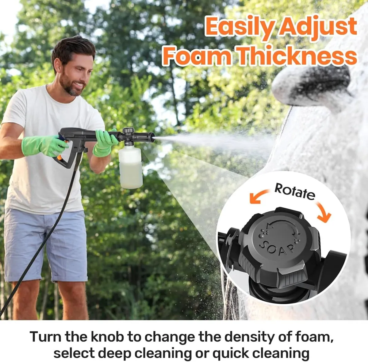 Pressure Washers 1800w 140Bar 420L/h Jet with - Image 4