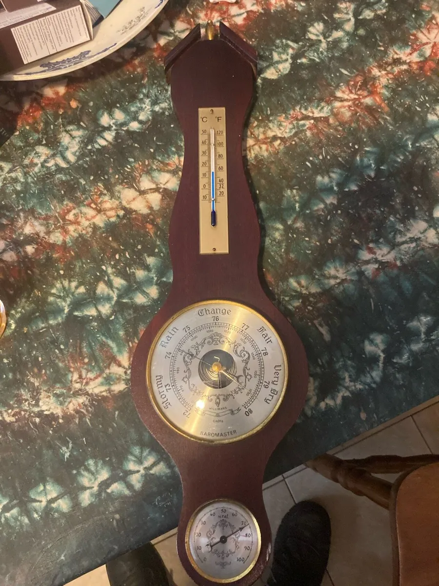 Vintage barometer free postage