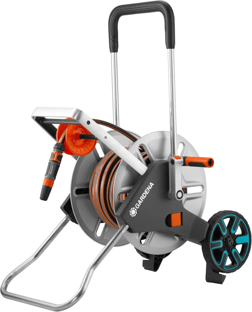 CleverRoll M Easy Metal Set: Hose trolley with 60 - Image 1