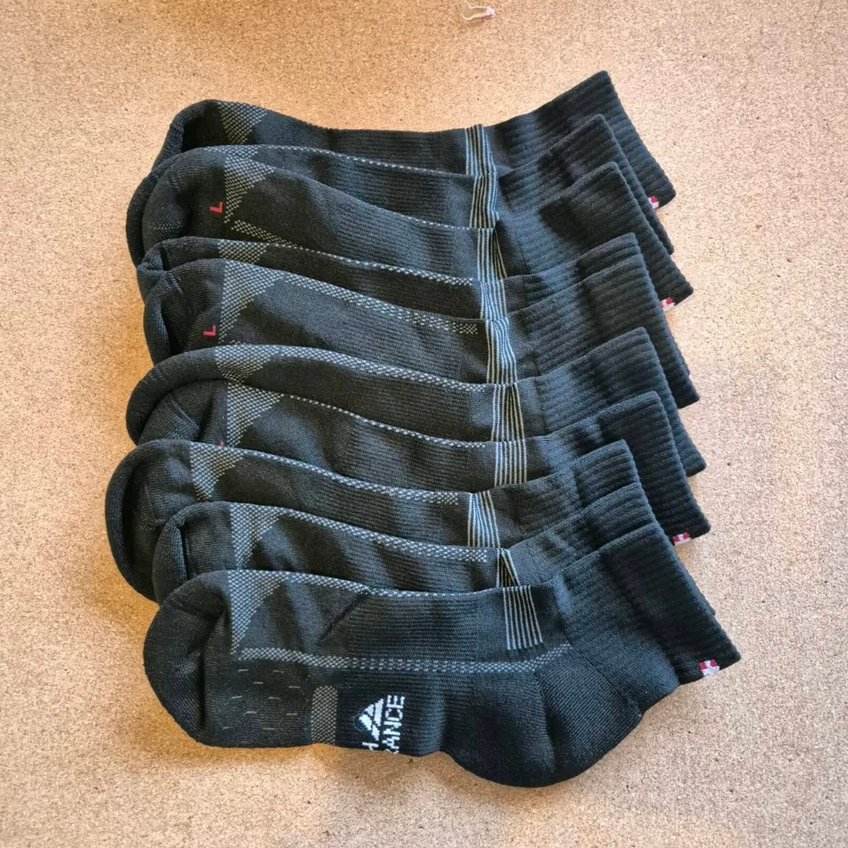 Danish Endurance,  5x Unisex Running Socks, UK 6-8 - Image 3