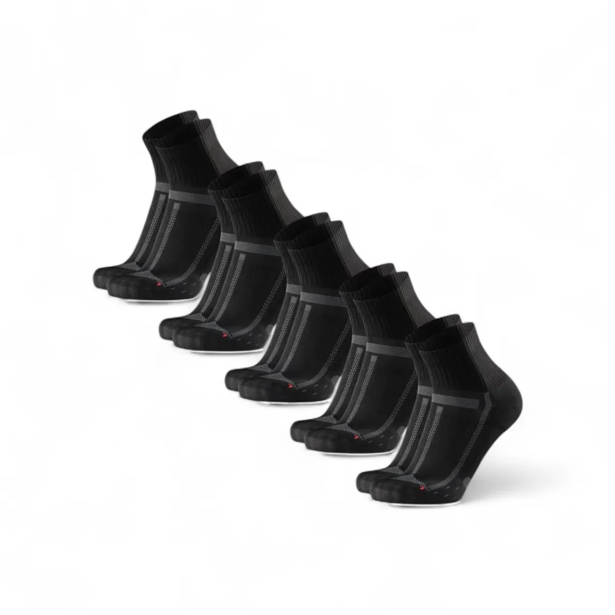 Danish Endurance,  5x Unisex Running Socks, UK 6-8 - Image 1