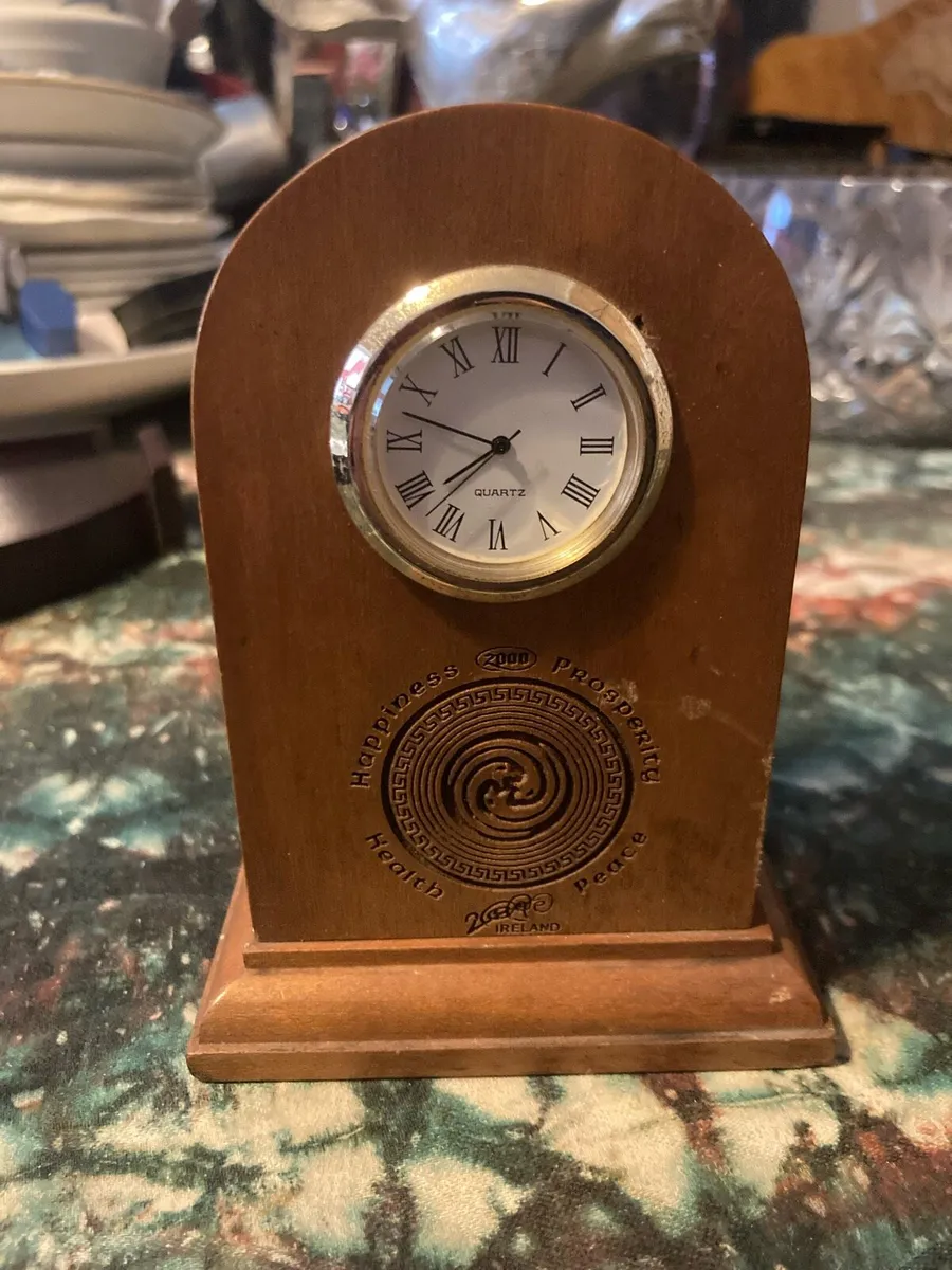 Hand made clock free postage - Image 1