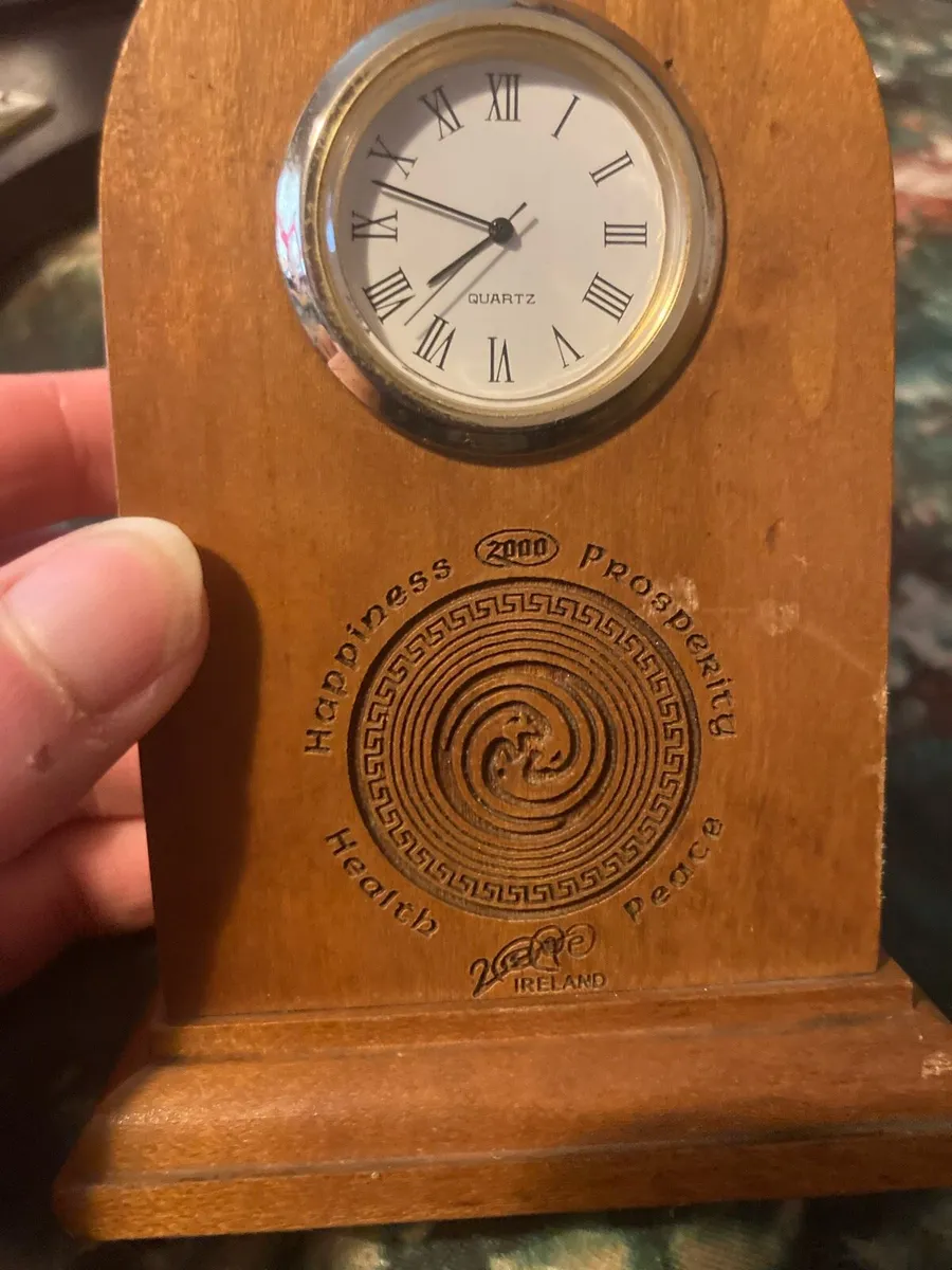 Hand made clock free postage - Image 2