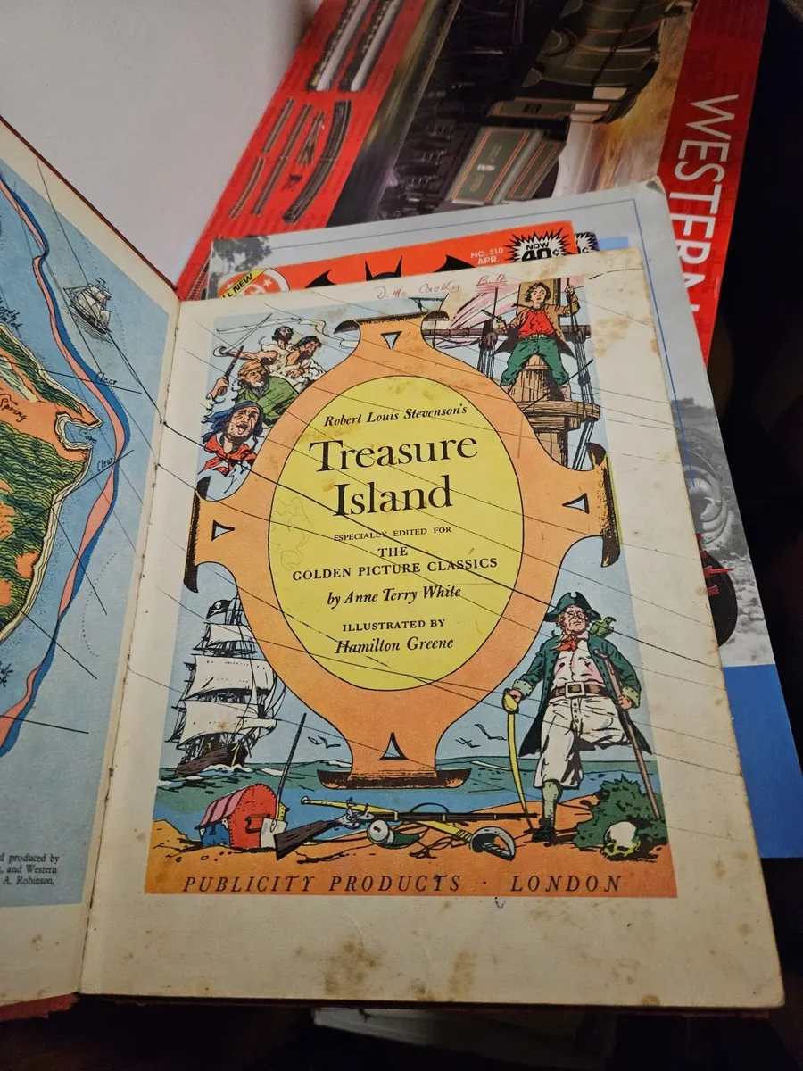 Vintage Treasure Island Book - Image 3