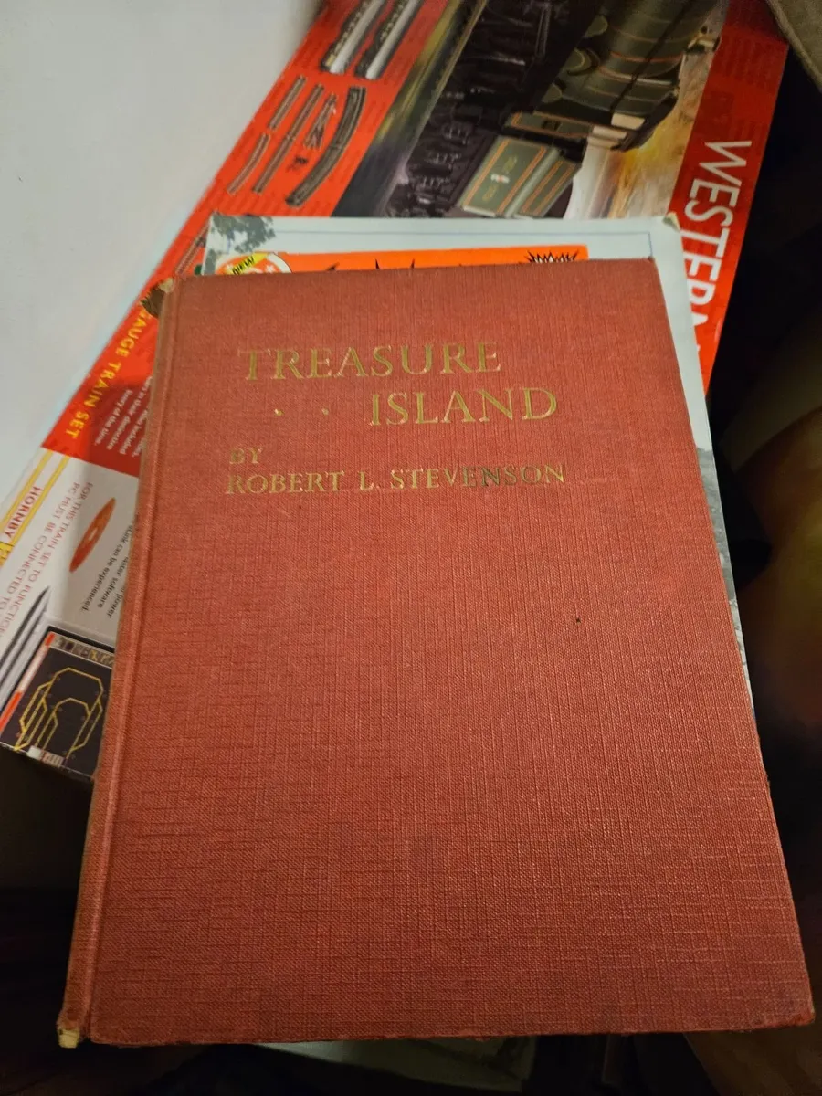 Vintage Treasure Island Book - Image 1