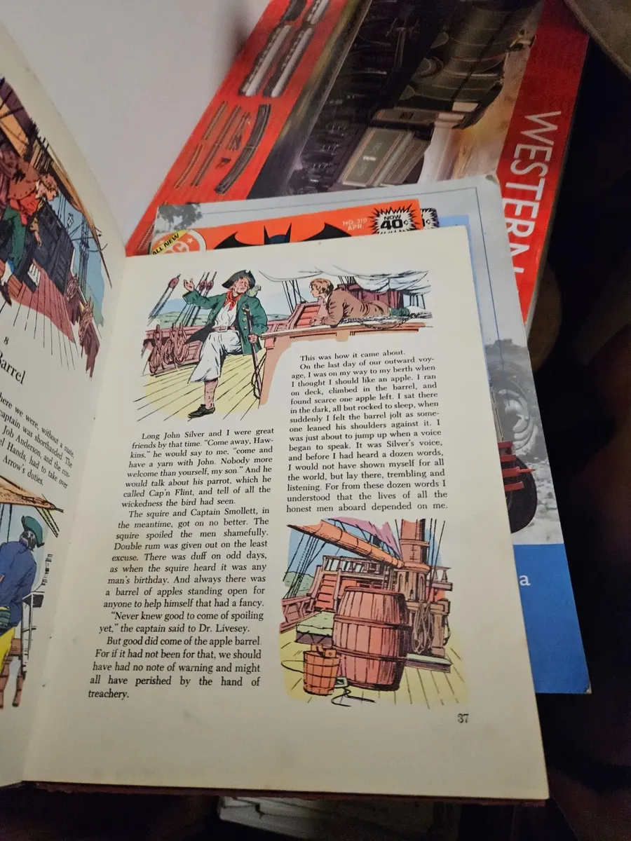 Vintage Treasure Island Book - Image 2