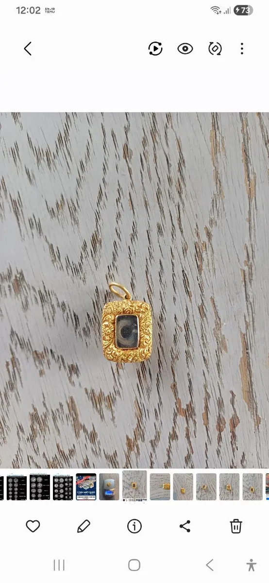 Victorian Gold brooch 22ct - Image 1