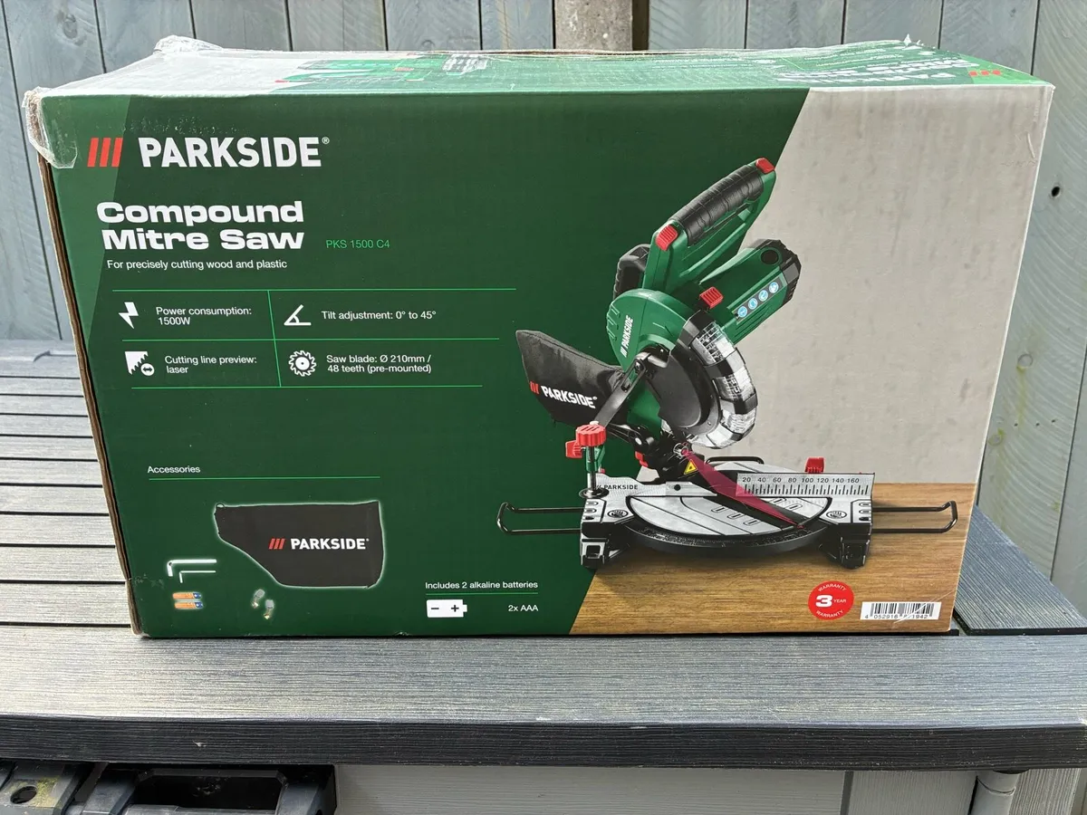 Parkside Compound Mitre Saw - Image 1