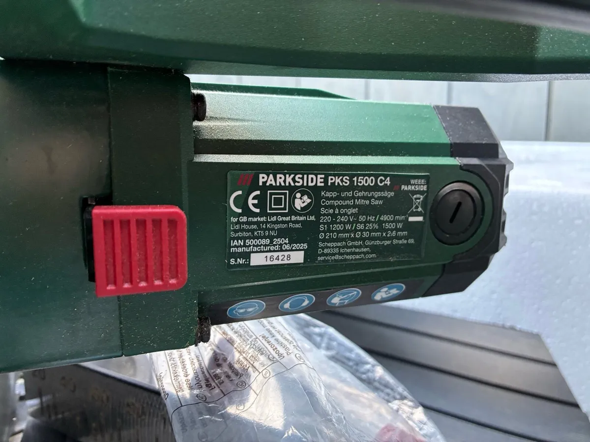 Parkside Compound Mitre Saw - Image 4