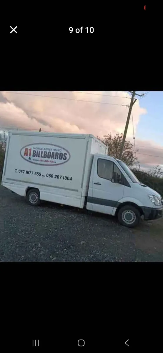 70 Mercedes Sprinter box - Image 1