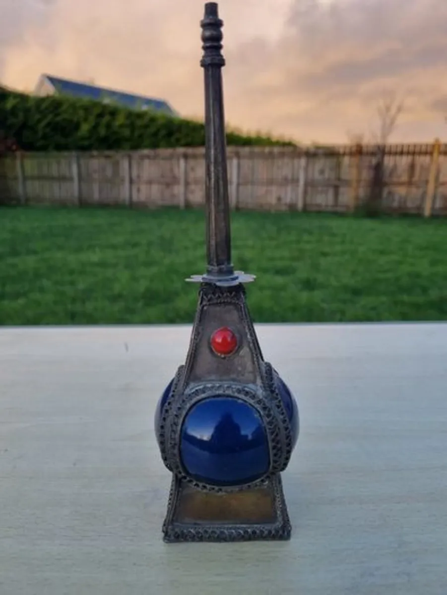 Beautiful Handmade Moroccan Vintage Perfume Bottle - Image 1