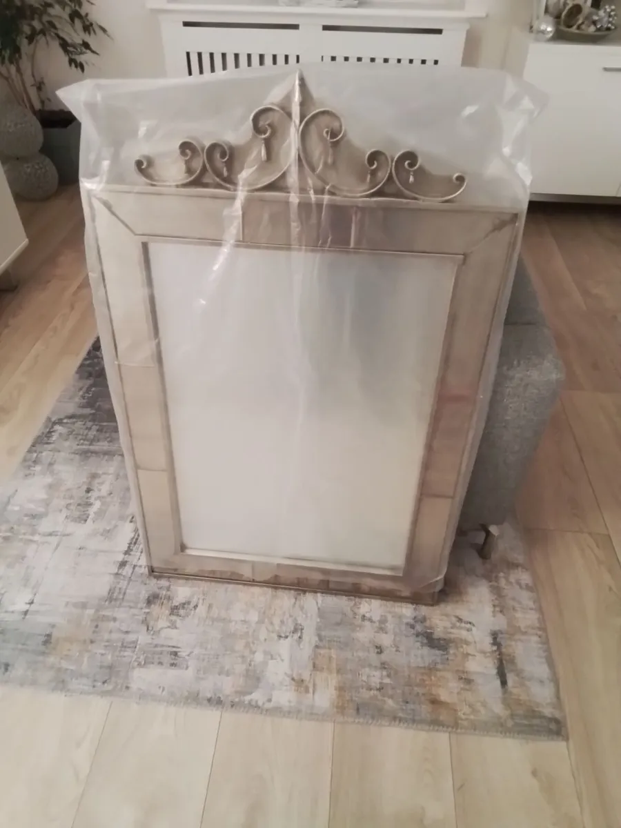 Vintage mirror 105 cm x 70 cm - Image 2