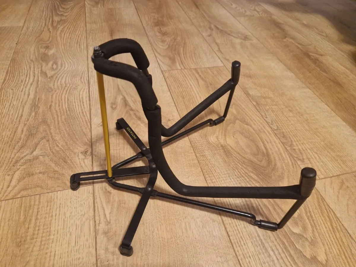 Like New  - Two Hercules Guitar Acoustic Stands - Image 3