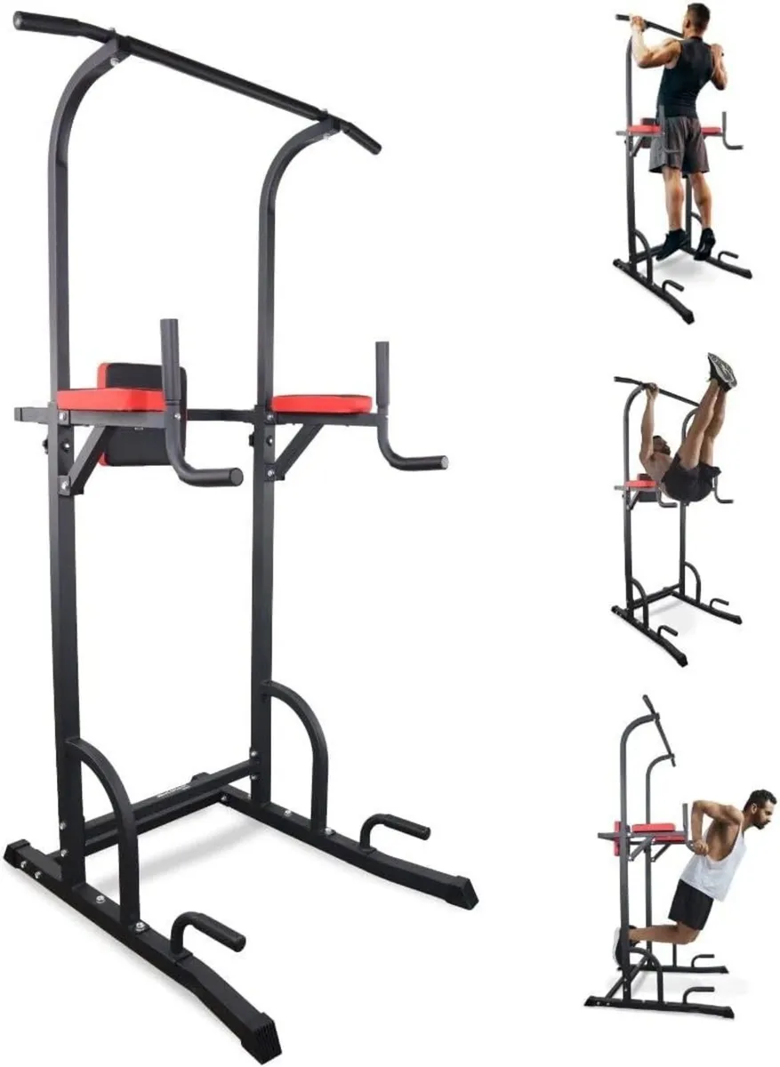 ® Fitness Power Tower Dip Station MultiFit - Image 1