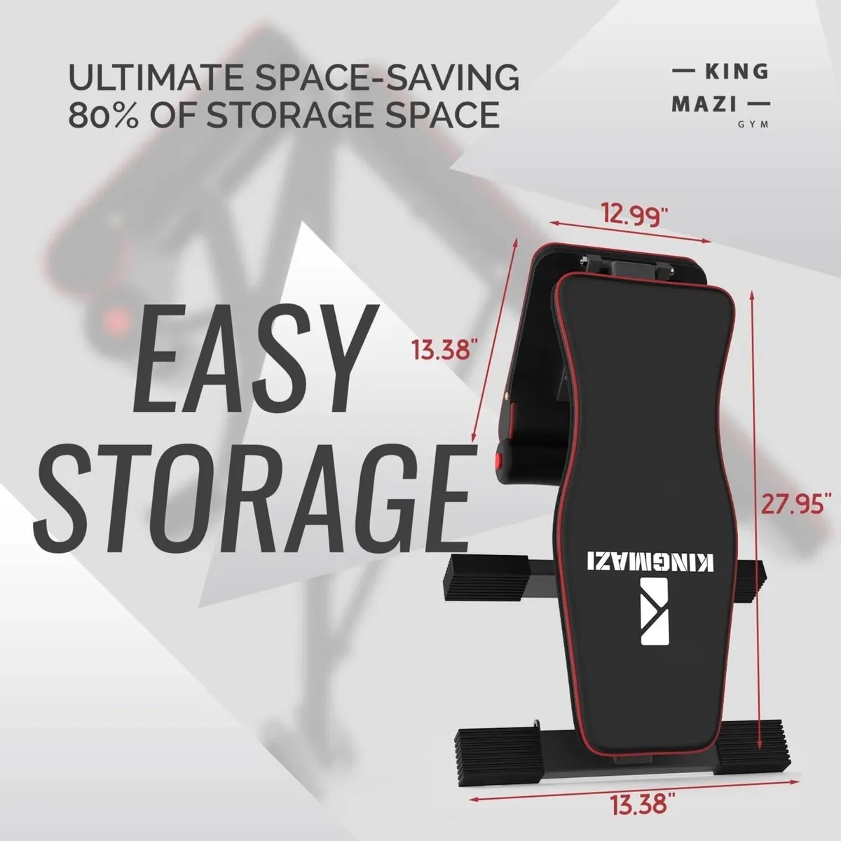 Adjustable Weight Bench Exercise Workout for Full - Image 4