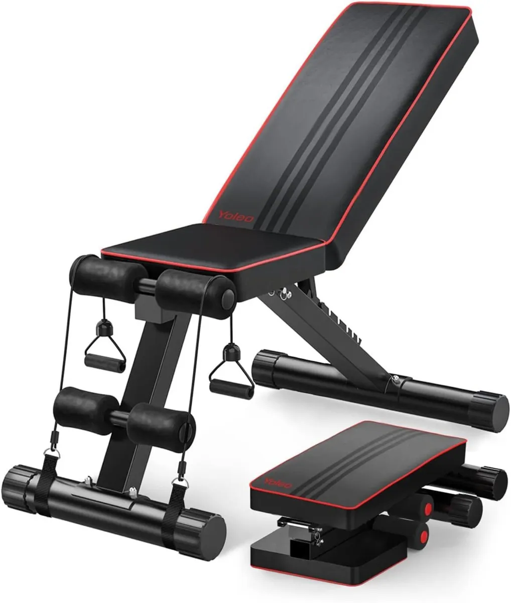 Multi-Function Weight Bench - Adjustable Flat - Image 1