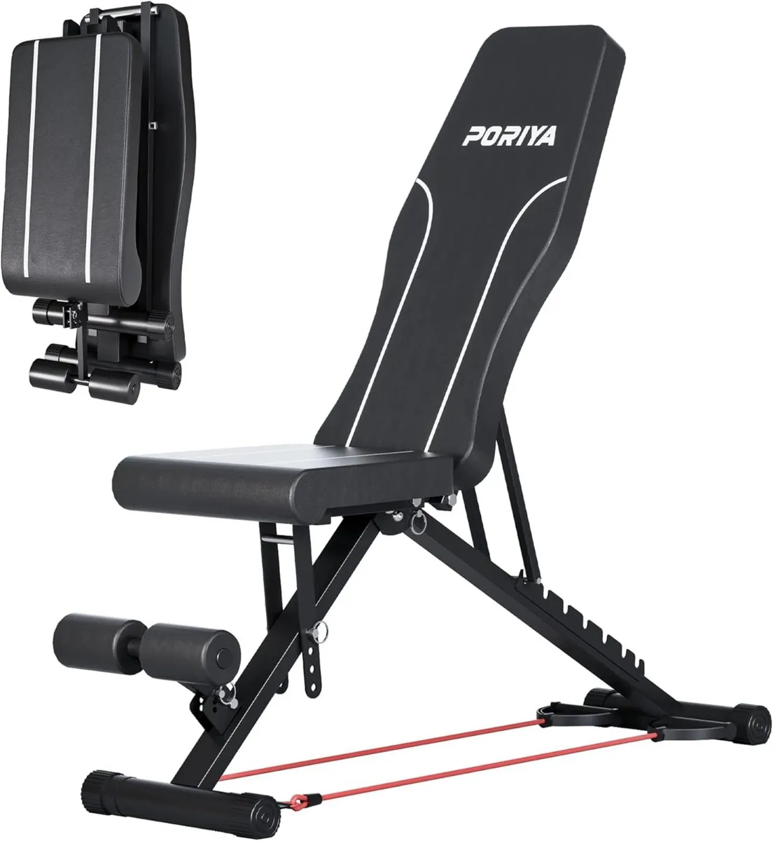 Adjustable Weight Bench Full Body Workout - Image 1