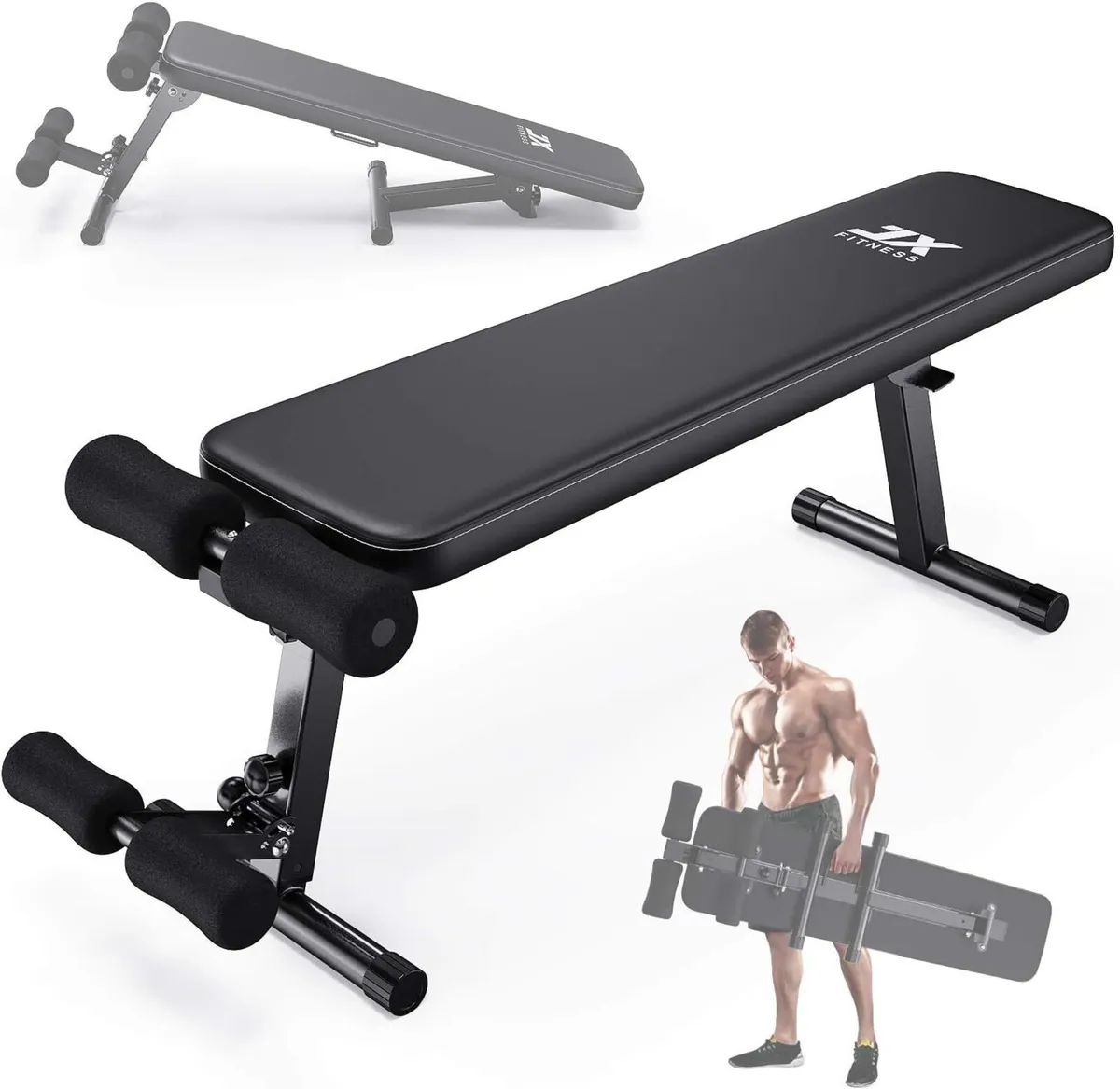Adjustable Weight Bench Home Gym Lifting Sit Up - Image 1