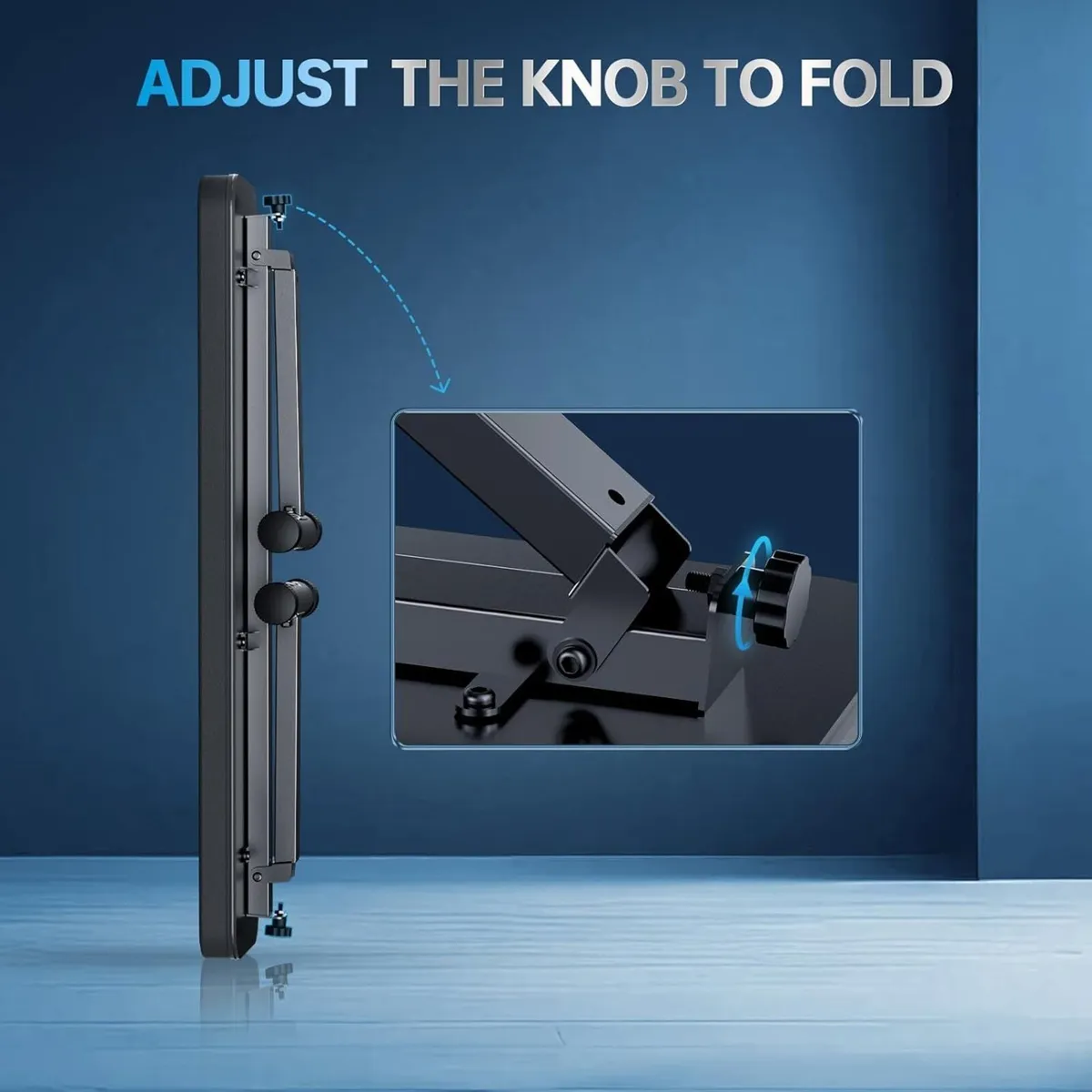 Flat Weight Bench Foldable Workout for Home Gym - Image 3