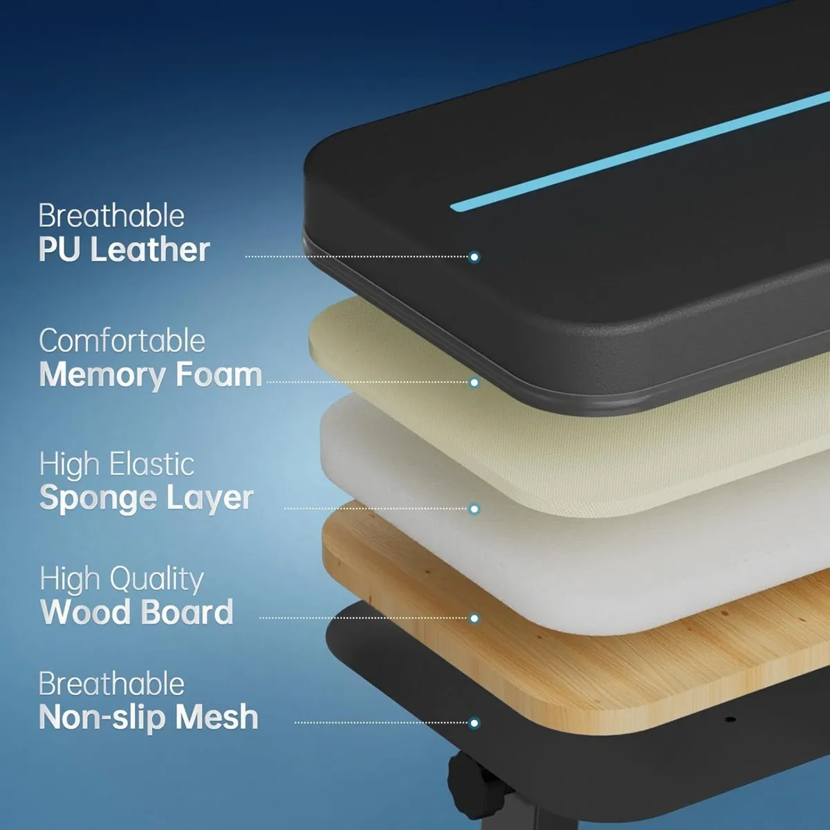 Flat Weight Bench Foldable Workout for Home Gym - Image 4