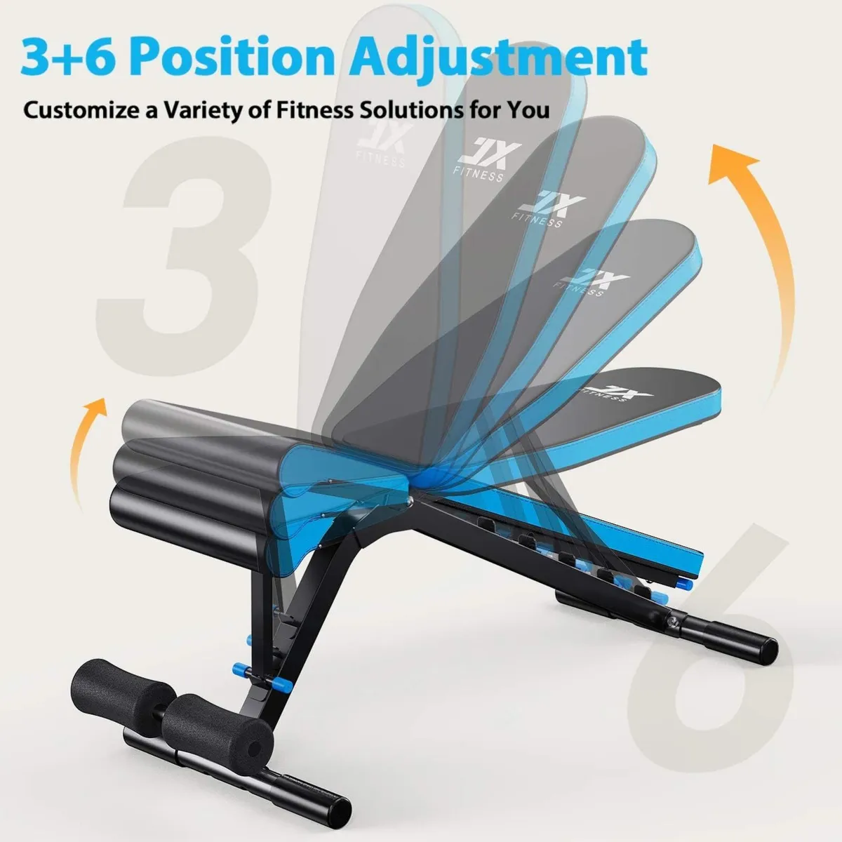 Adjustable Weight Bench Incline Decline Flat - Image 4