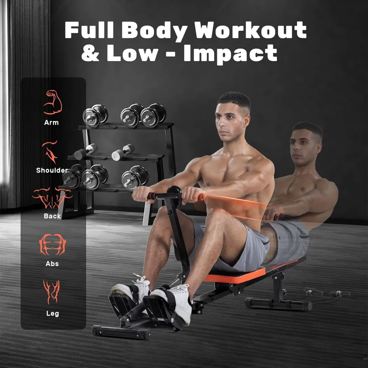 Rowing Machine Machines for Home Gym 160KG/350 - Image 2