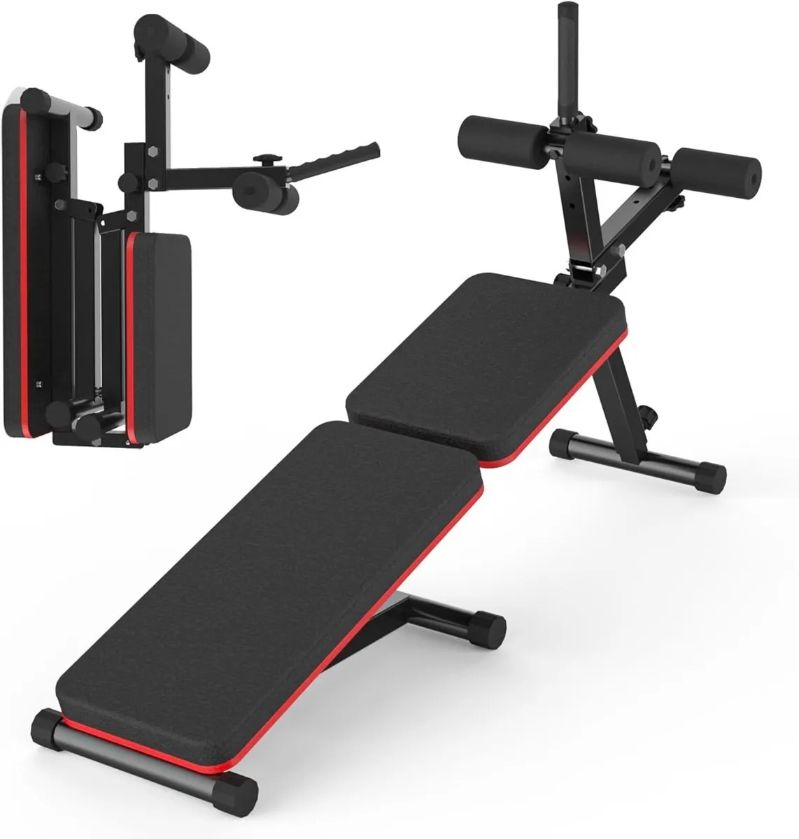 Decline Flat Bench Foldable Multi-Gear Adjustment - Image 1