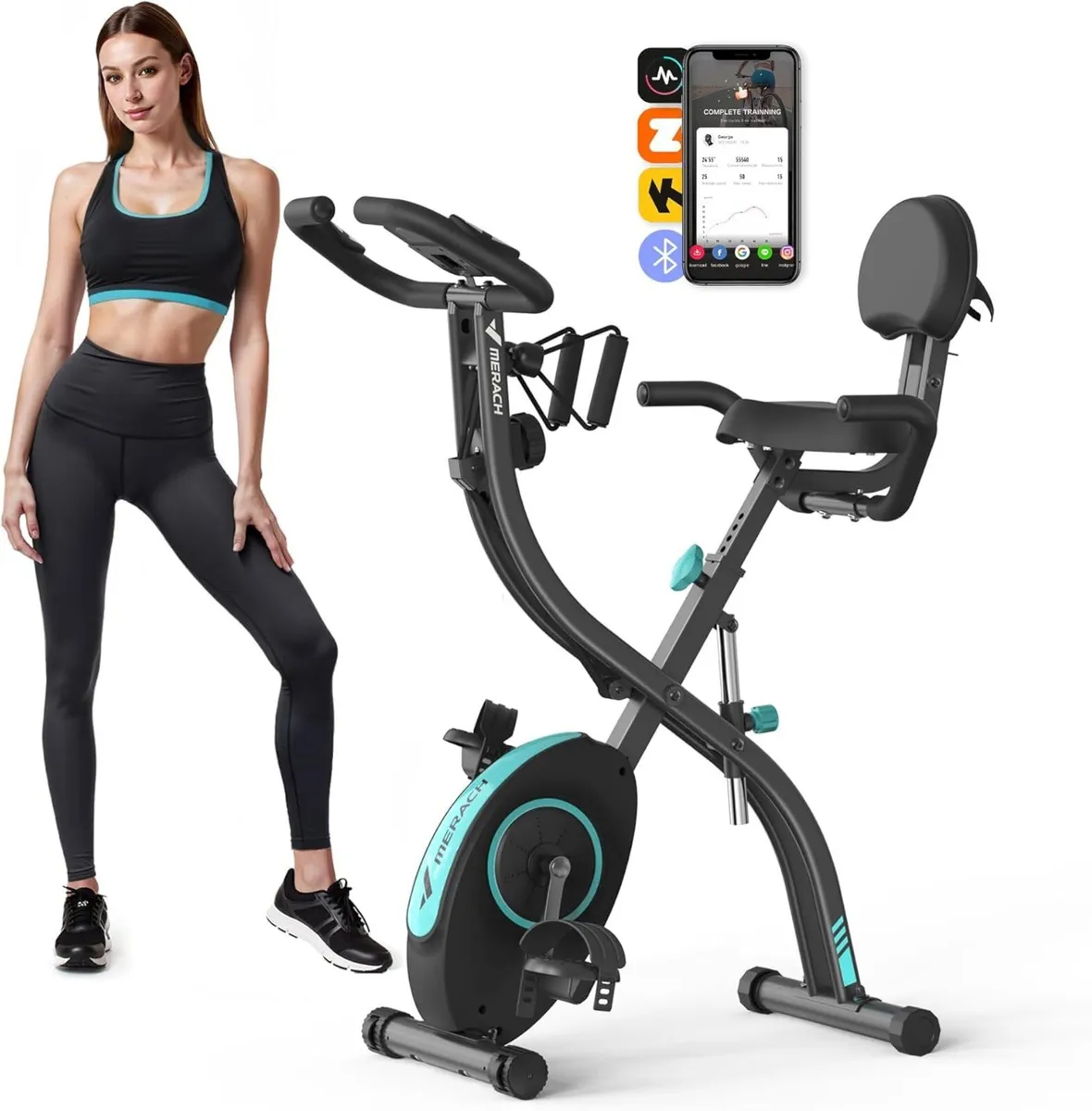 Multifunctional Foldable Exercise Bike - Exclusive - Image 1