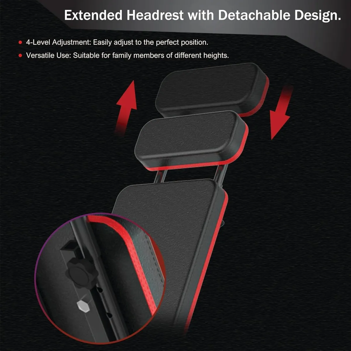 Adjustable Weight Bench Foldable Incline/Decline/F - Image 4