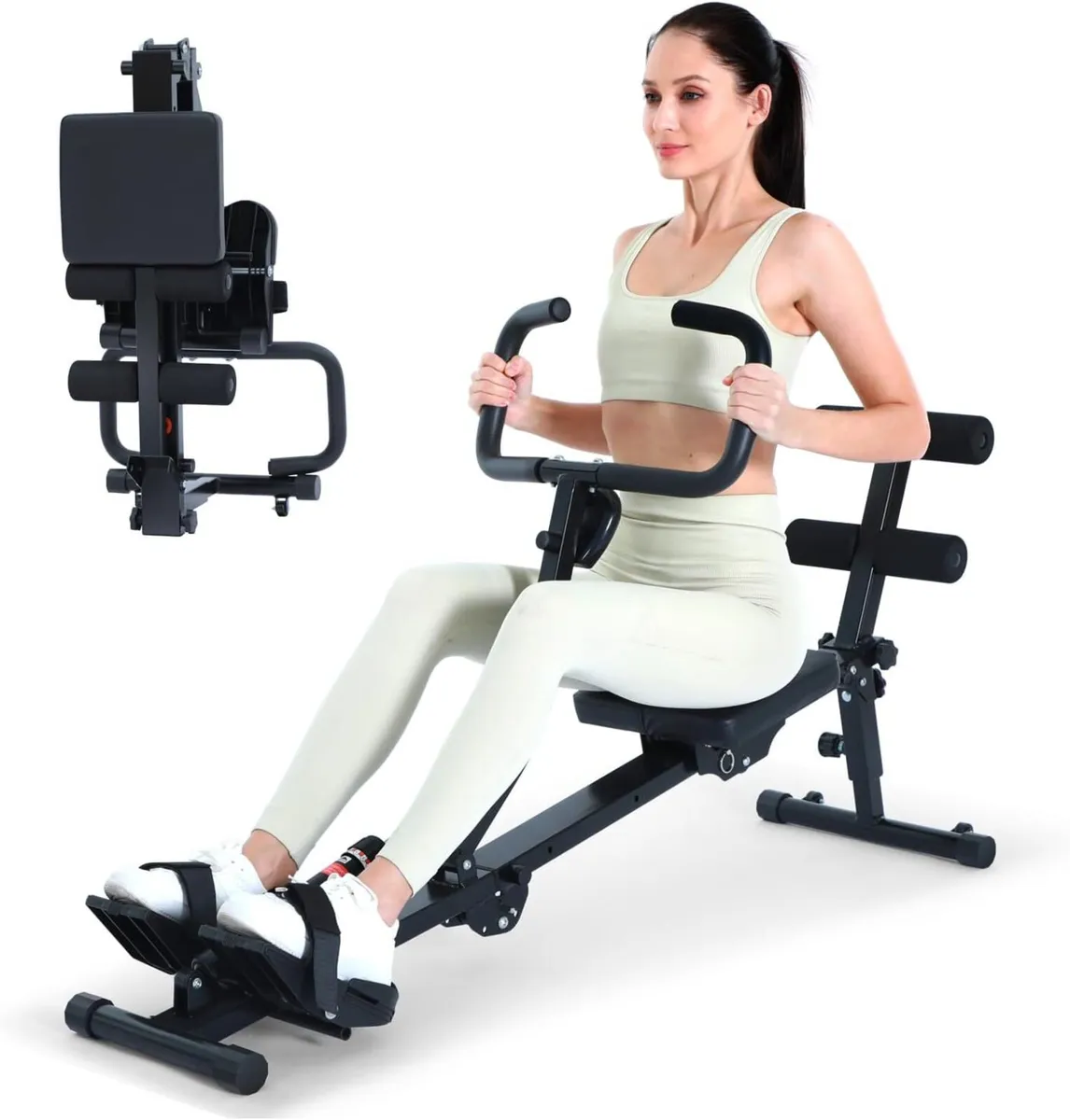 Rowing Machine for Home Gym Foldable Hydraulic - Image 1