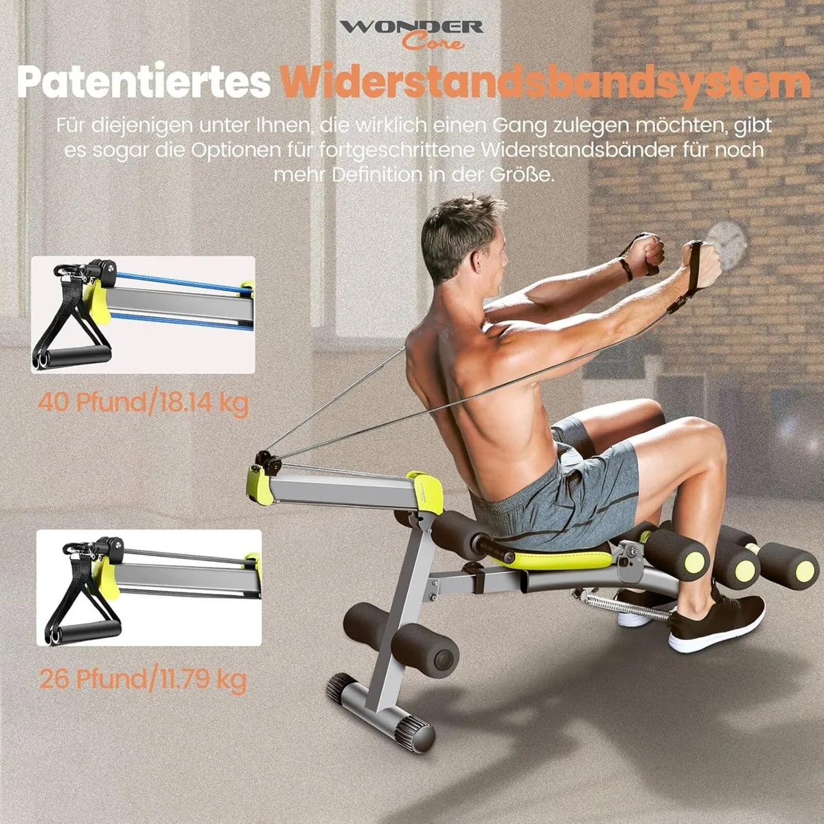 2 - 12 in 1 Exercise Machine Built Twisting Seat - Image 4