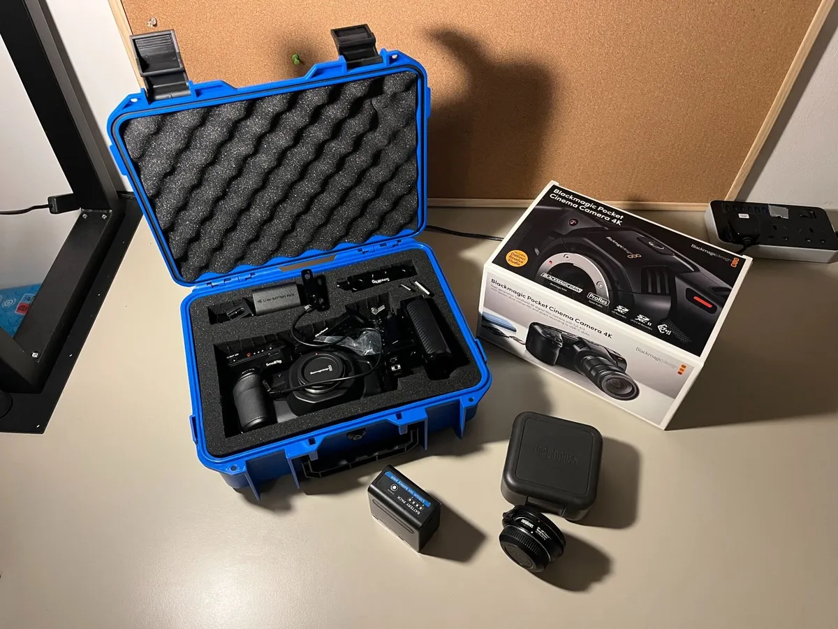 Blackmagic Pocket Cinema Camera 4K - Complete rig - Image 1