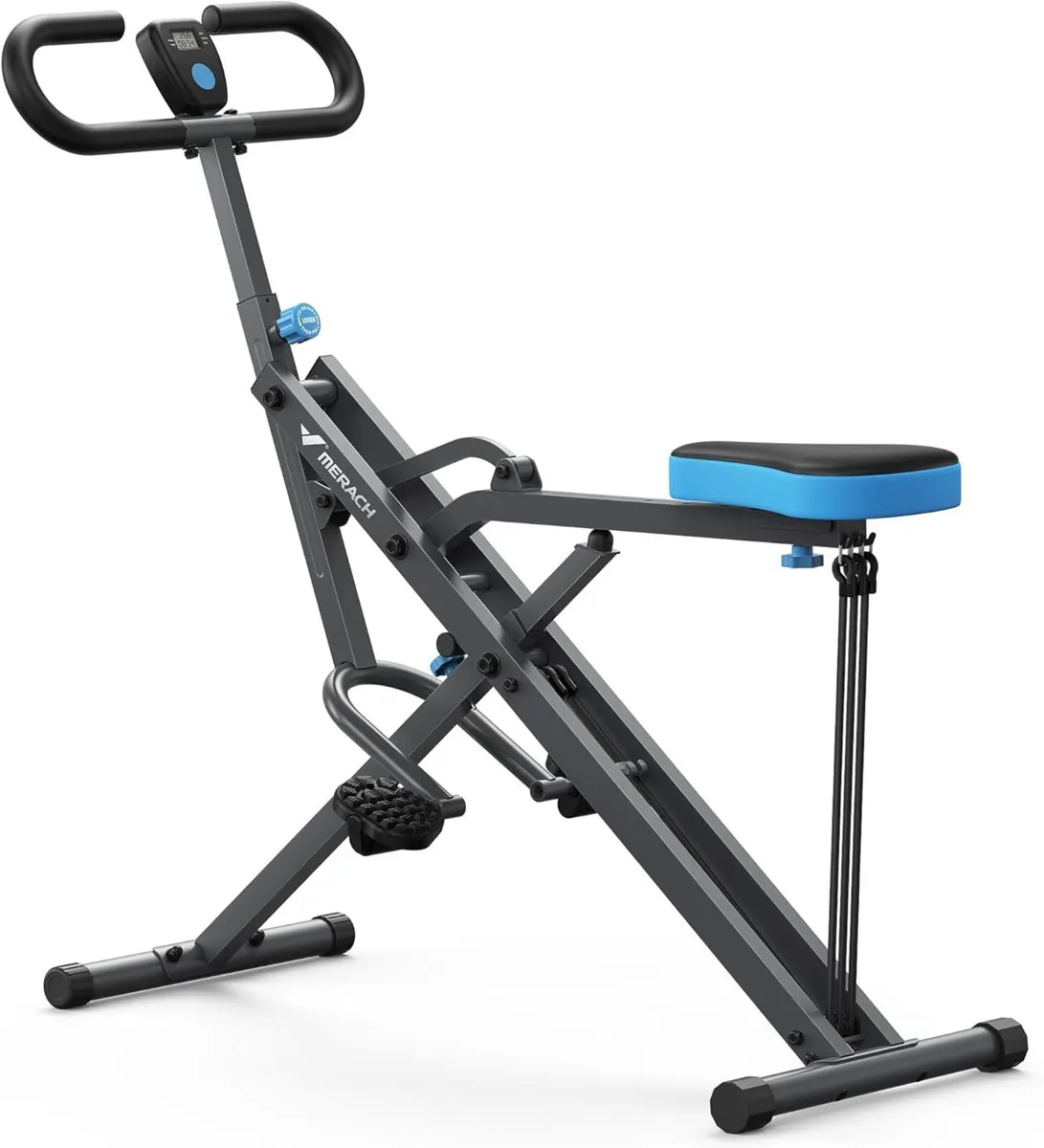 2 in 1 Squat Rowing Machine Easy Setup and - Image 1