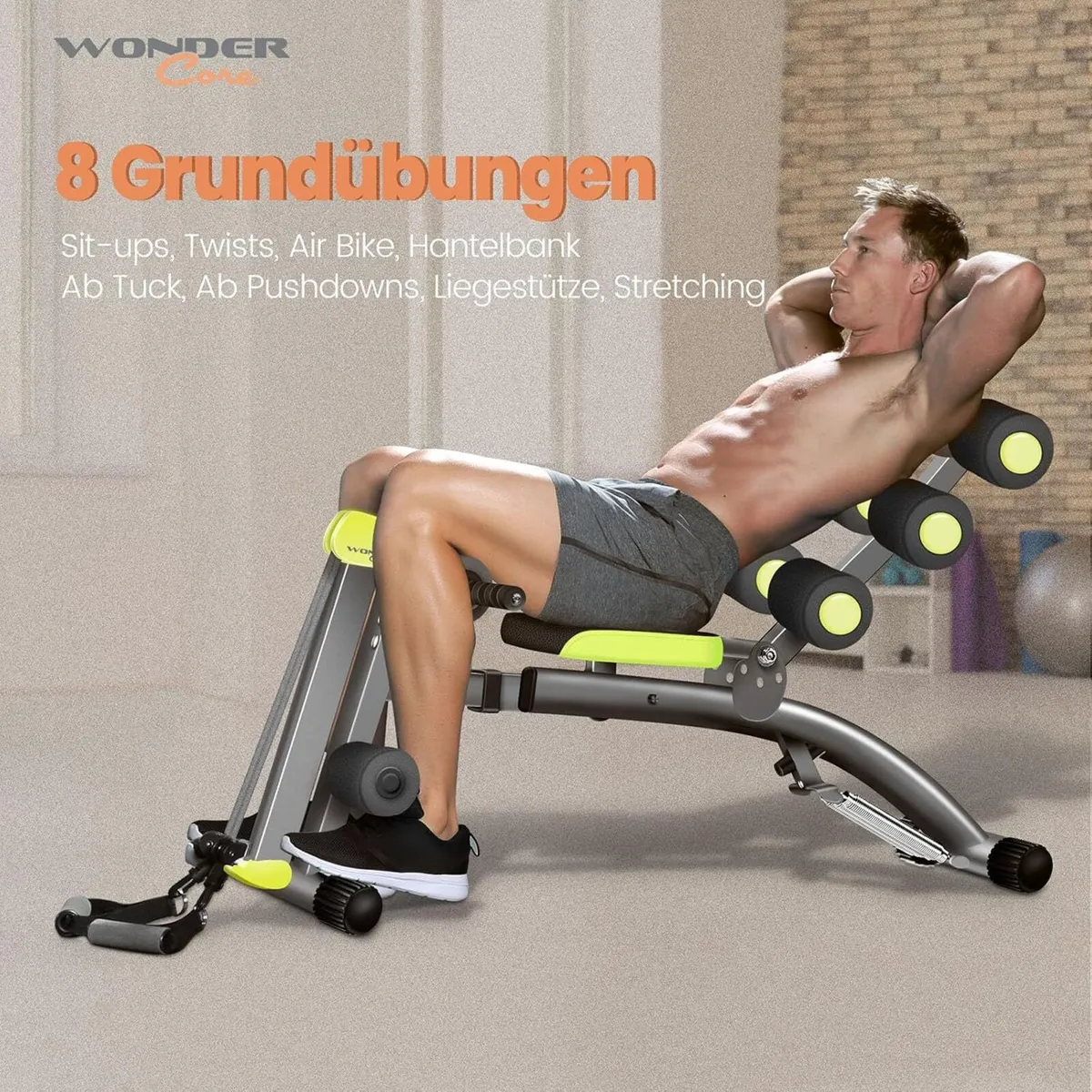 2 - 12 in 1 Exercise Machine Built Twisting Seat - Image 2