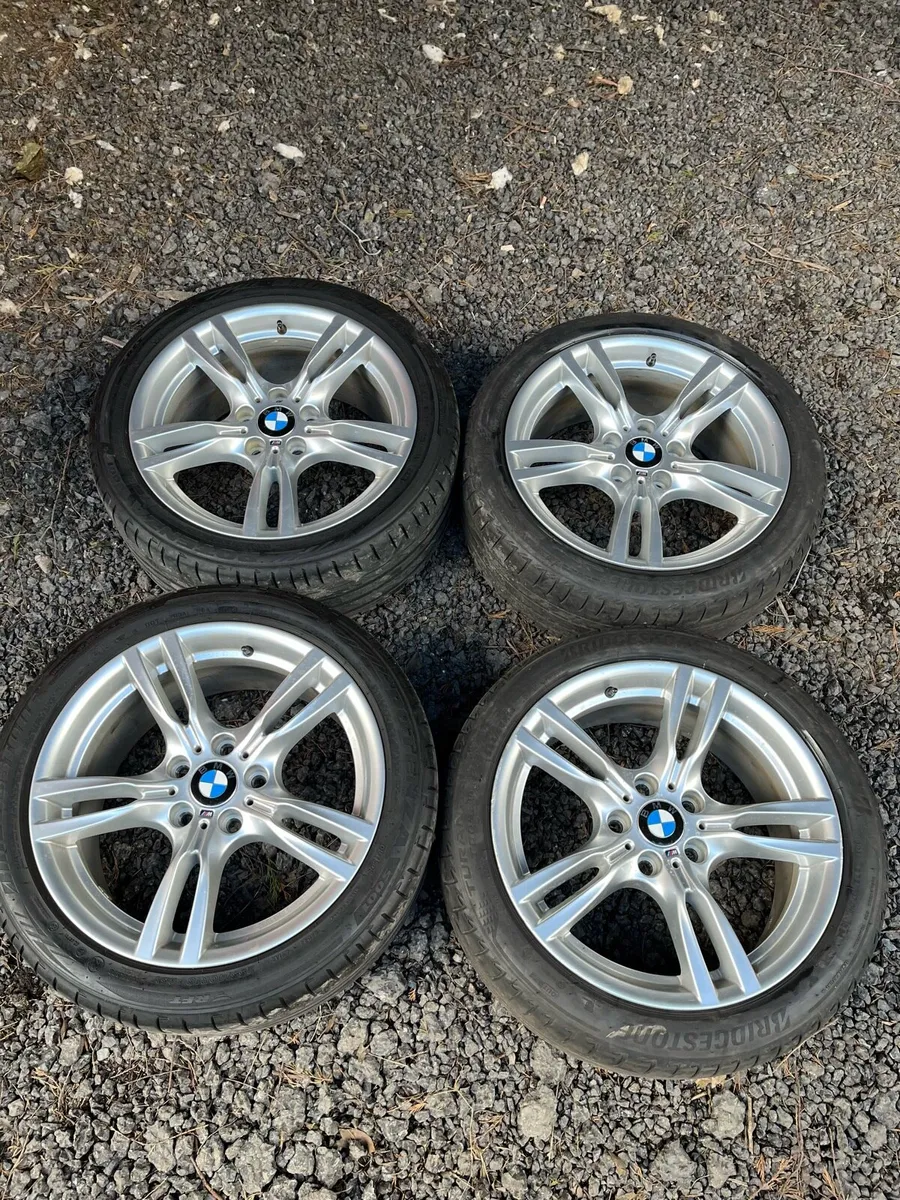 18’ Genuine BMW 400M M Sport 5x120 alloy wheels - Image 1