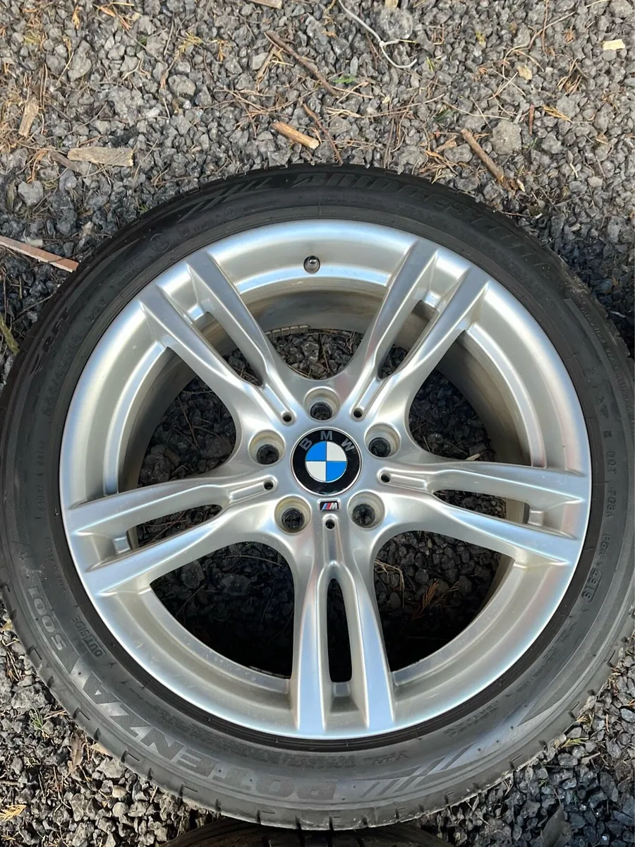 18’ Genuine BMW 400M M Sport 5x120 alloy wheels - Image 2