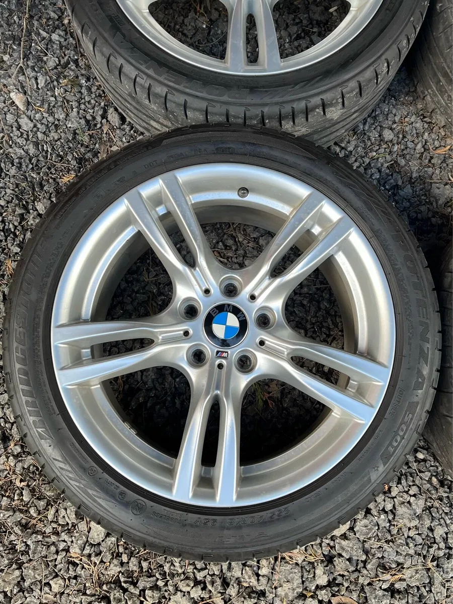 18’ Genuine BMW 400M M Sport 5x120 alloy wheels - Image 3