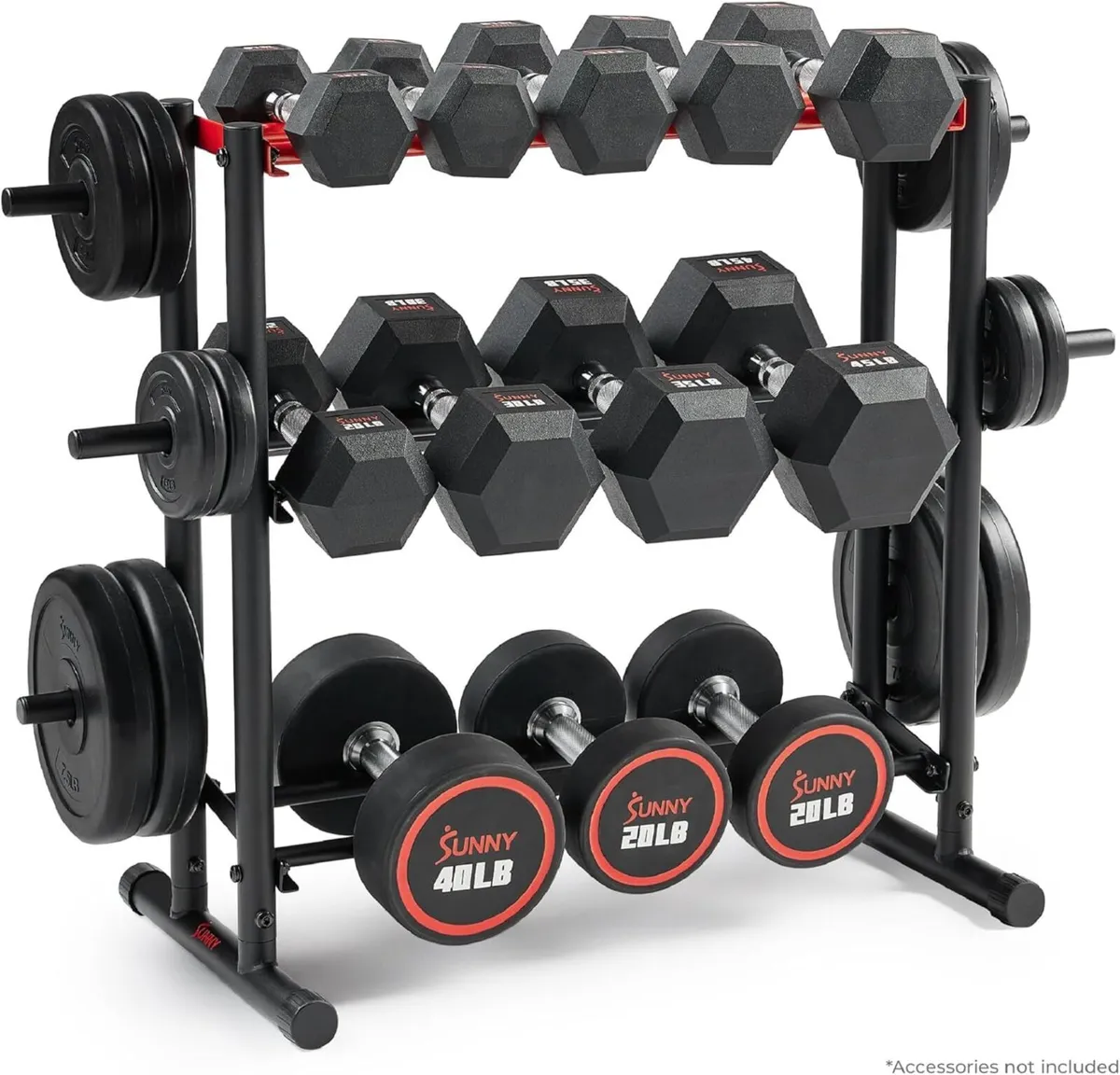 Multi-Weight Storage Rack Stand for Dumbbells - Image 2