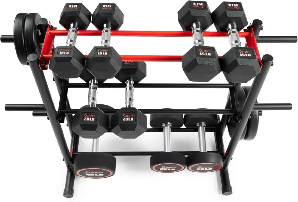 Multi-Weight Storage Rack Stand for Dumbbells - Image 4
