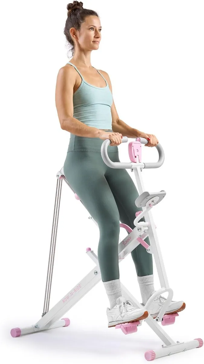 Smart Row-N-Ride Squat Machine – Foldable Upright - Image 1