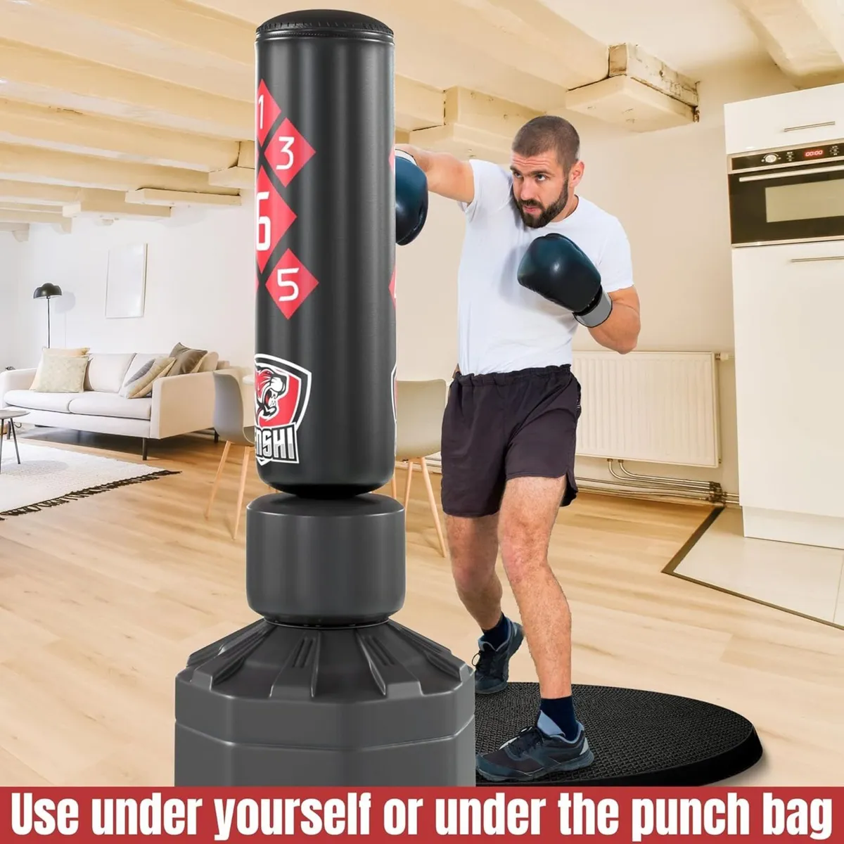 6ft Free Standing Punch Bag 𝟮𝟬𝟮𝟰 𝗪𝗜𝗡𝗡𝗘𝗥 - Image 4