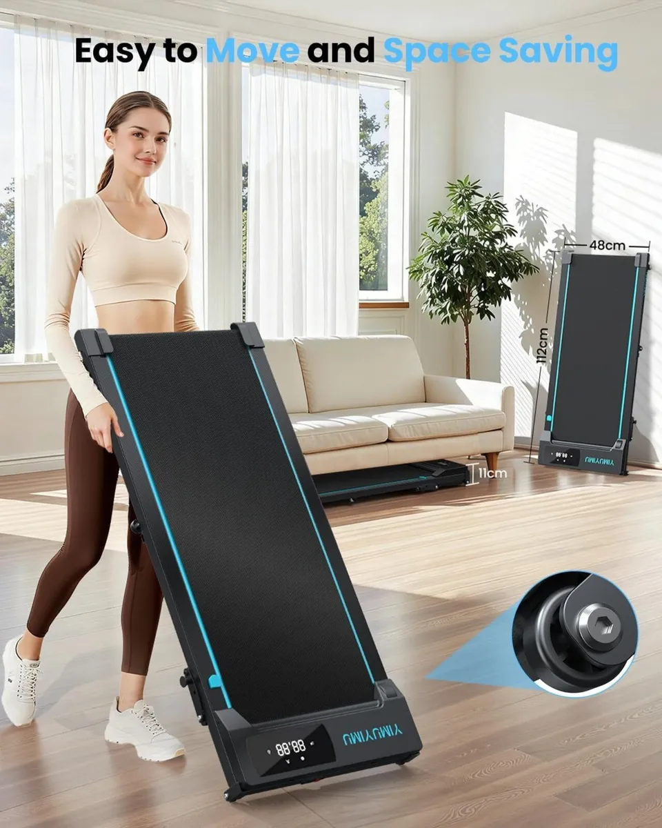 Walking Pad with 8% Incline 10km/h Under Desk - Image 3