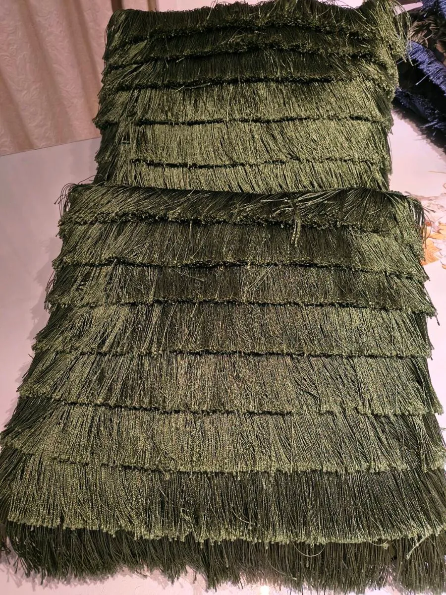 Three green cushions - Image 2