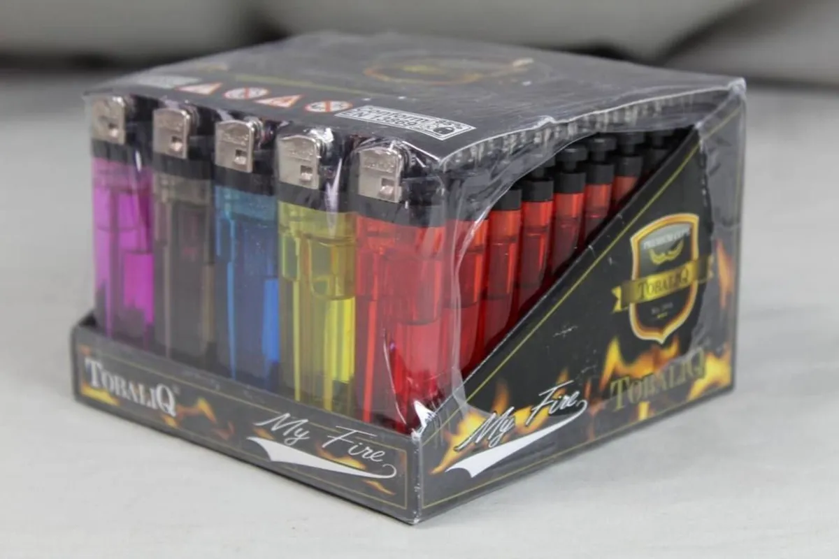Disposable Lighters - 50 Pack Retail Display, - Image 1