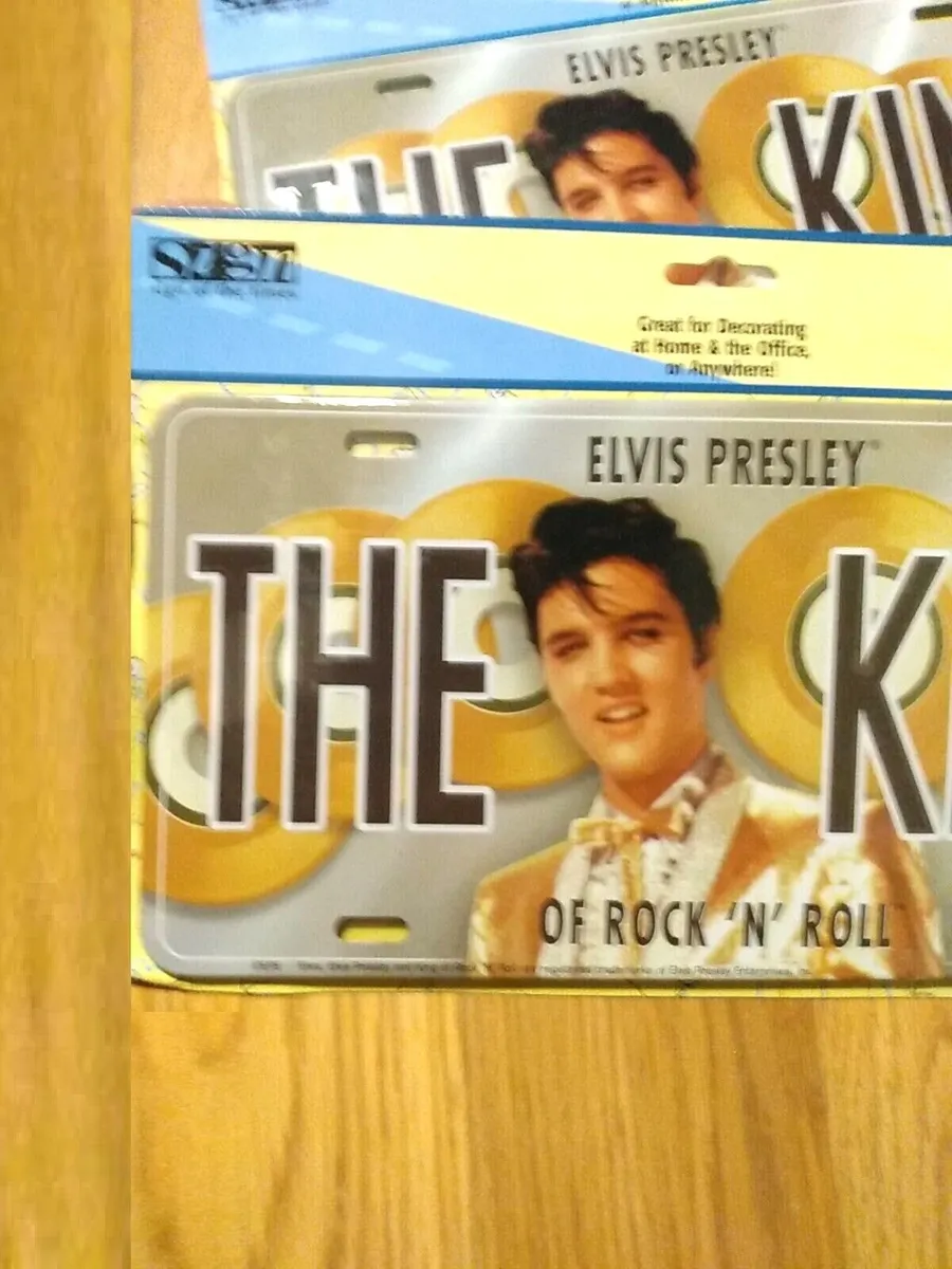 Elvis, Gold Disc License Plate, Free Post - Image 4