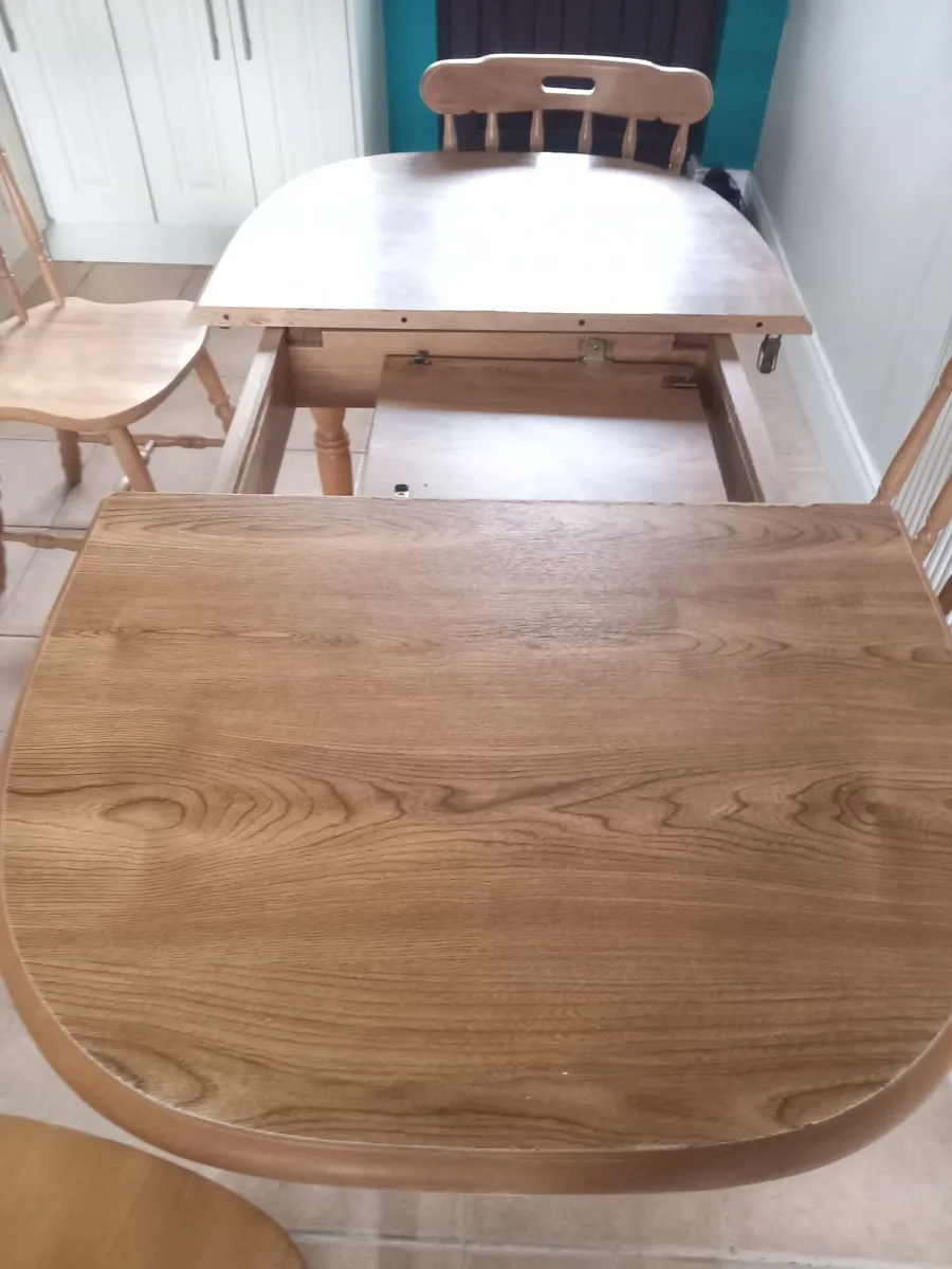 Table and 4 Chairs - Image 4