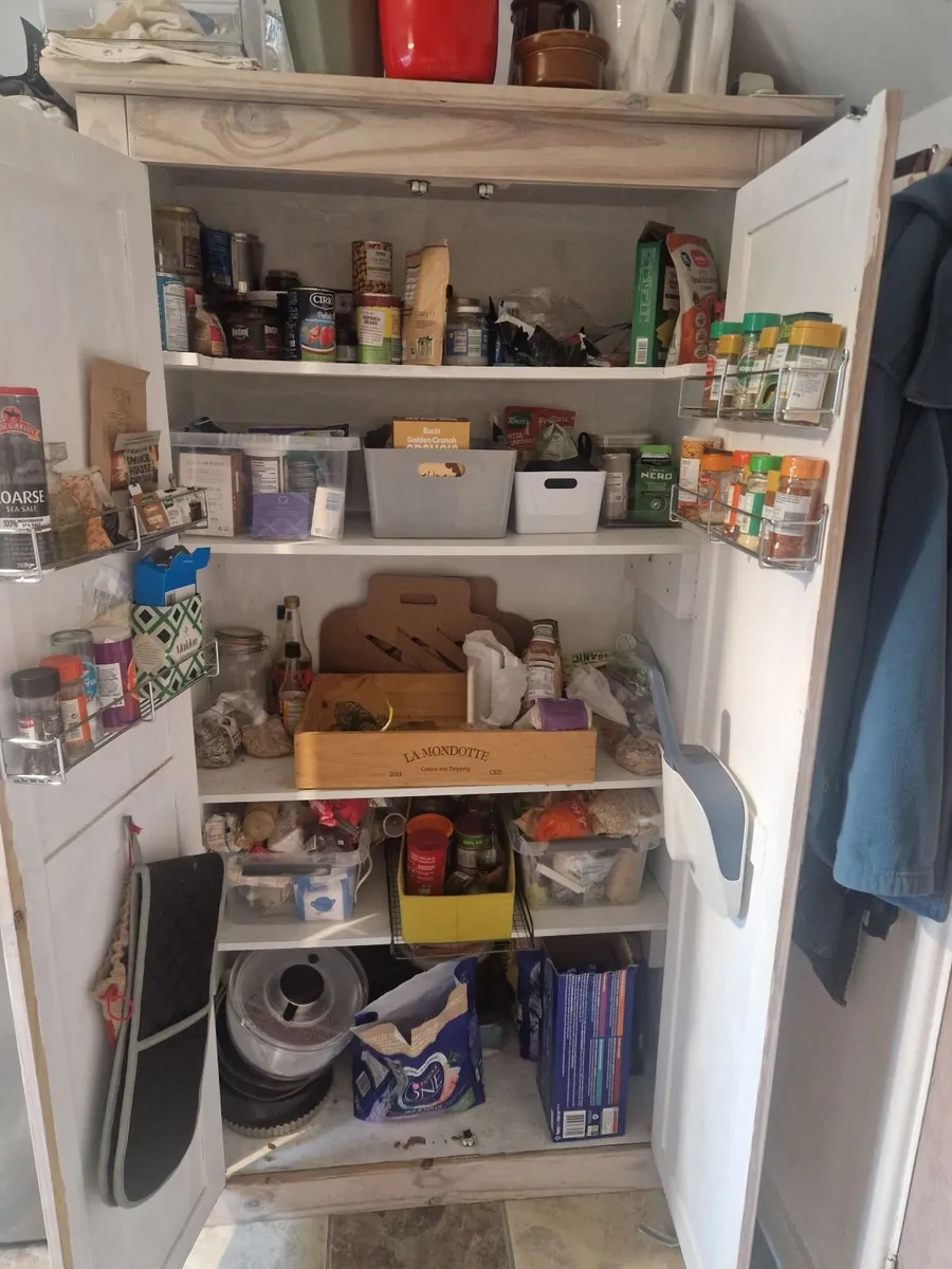 Large Pine Freestanding Pantry - Image 2