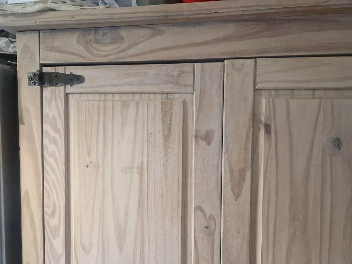 Large Pine Freestanding Pantry - Image 3