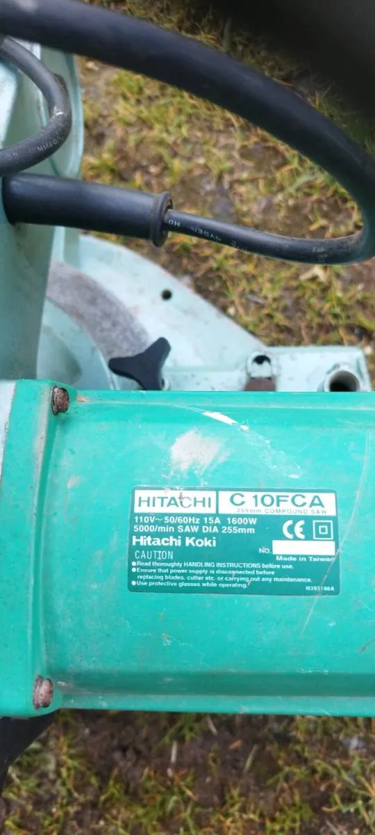 Hitachi Mitre Saw - Image 4