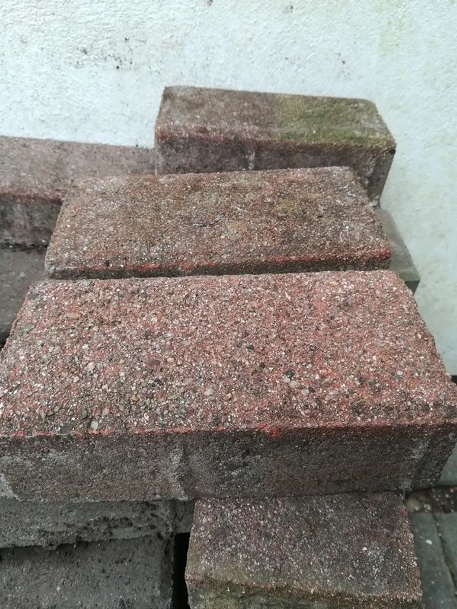 Red bricks for sale, 50c each - Image 1